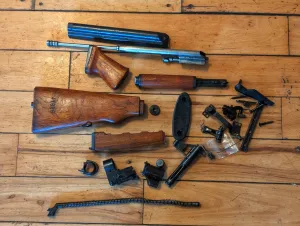 Yugoslavian M76 Parts kit VG/Excellent 8MM Mauser