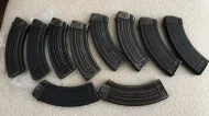 Surplus Steel Romanian AK Magazine 10 pack 