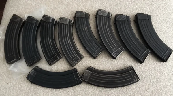 Surplus Steel Romanian AK Magazine 10 pack 