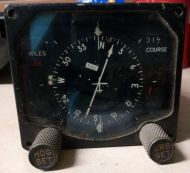 1980s F-14 Fighter Jet Horizontal Situation Indicator